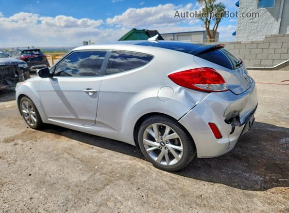 KMHTC6ADXHU308169 2017 HYUNDAI VELOSTER Silver 
