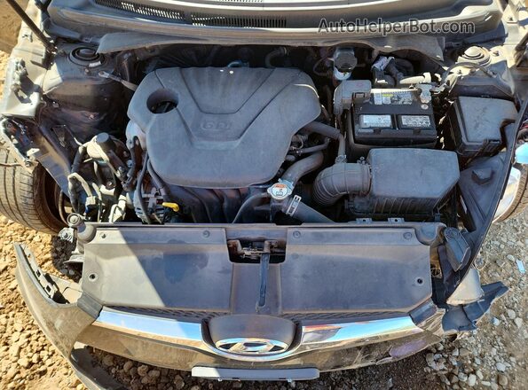 KMHTC6ADXHU324386 2017 HYUNDAI VELOSTER Black Սալոնի հետևի տեսք