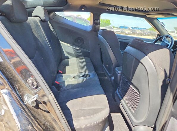 KMHTC6ADXHU324386 2017 HYUNDAI VELOSTER Black Հետևի նստատեղերի տեսք