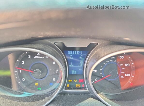 KMHTC6ADXHU324386 2017 HYUNDAI VELOSTER Black Սարքավորումների վահանակի տեսք