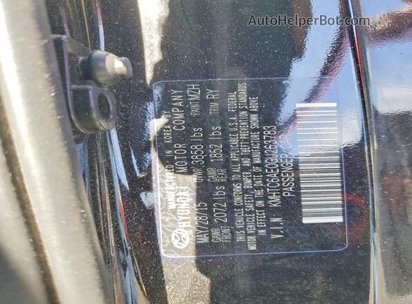KMHTC6AE0GU263783 2016 HYUNDAI VELOSTER Black Вид підкапотного простору