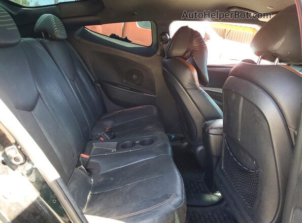 KMHTC6AE0GU263783 2016 HYUNDAI VELOSTER Black Вид задніх сидінь