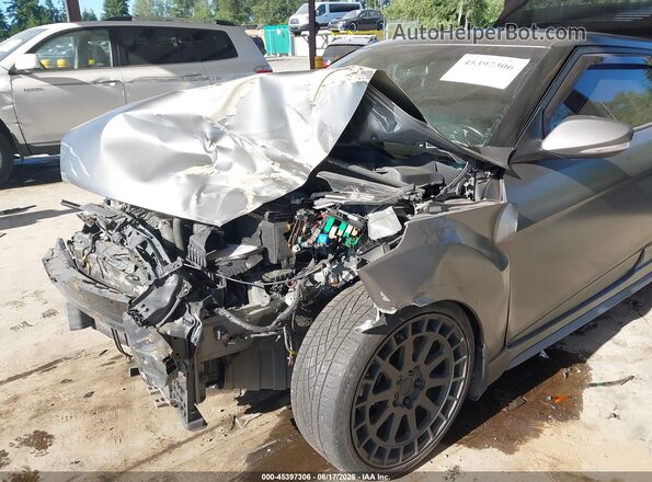 KMHTC6AE1GU265459 2016 HYUNDAI VELOSTER Gray Vista frontal
