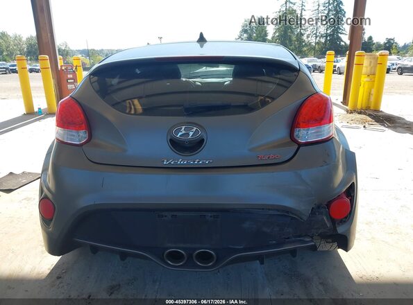 KMHTC6AE1GU265459 2016 HYUNDAI VELOSTER Gray 