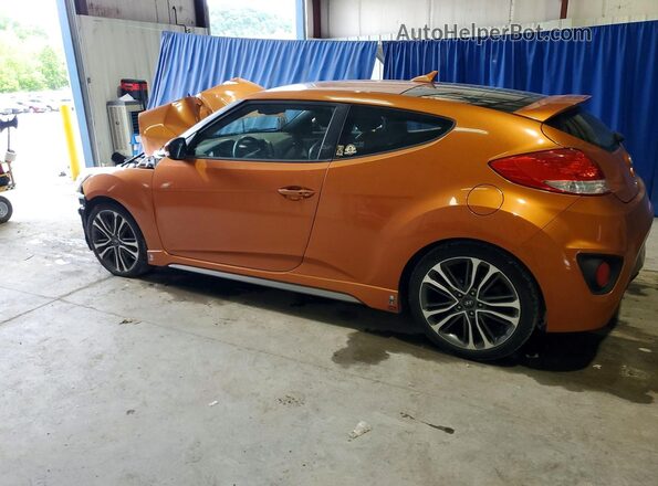 KMHTC6AE1GU282391 2016 HYUNDAI VELOSTER Orange 