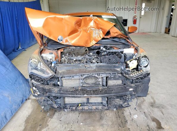 KMHTC6AE1GU282391 2016 HYUNDAI VELOSTER Orange 