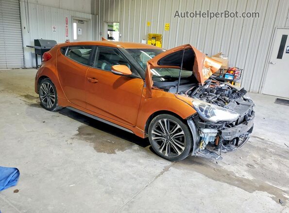 KMHTC6AE1GU282391 2016 HYUNDAI VELOSTER Orange 