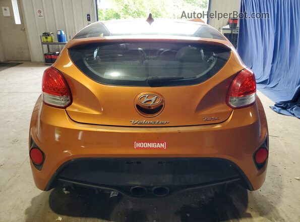KMHTC6AE1GU282391 2016 HYUNDAI VELOSTER Orange 