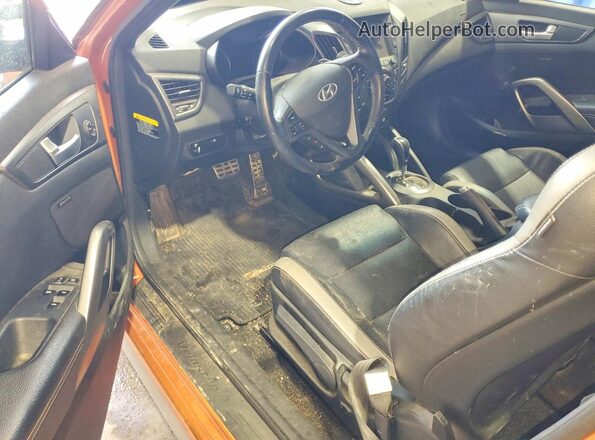 KMHTC6AE1GU282391 2016 HYUNDAI VELOSTER Orange 