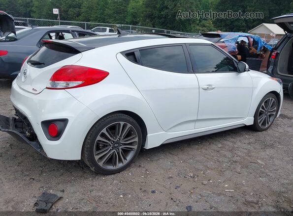 KMHTC6AE1GU289891 2016 HYUNDAI VELOSTER Yellow უკანა სალონის ხედი