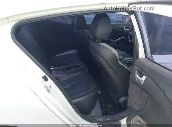 KMHTC6AE1GU296596 2016 HYUNDAI VELOSTER White Widok naklejki z numerem VIN