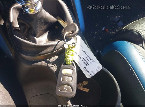 KMHTC6AE2GU260254 2016 HYUNDAI VELOSTER Blue Vista del salpicadero