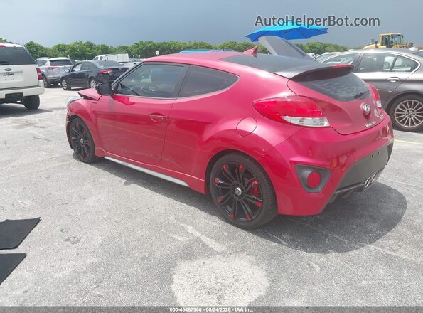 KMHTC6AE2GU273084 2016 HYUNDAI VELOSTER Red Trasero izquierdo