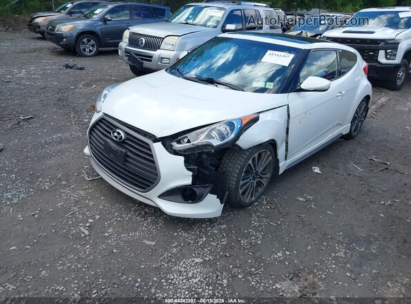 KMHTC6AE2GU279452 2016 HYUNDAI VELOSTER White Front left