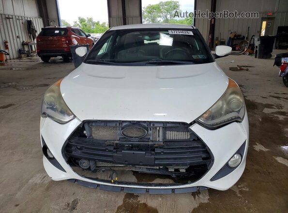 KMHTC6AE2GU285042 2016 HYUNDAI VELOSTER White წინა ხედი