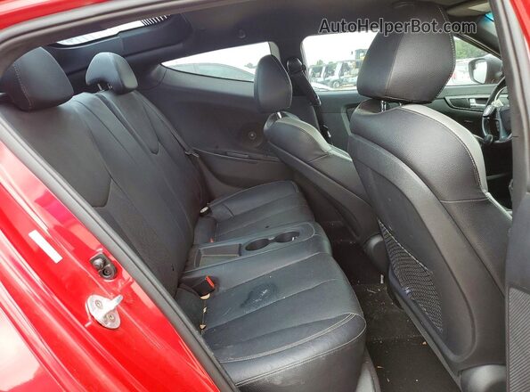 KMHTC6AE2GU291732 2016 HYUNDAI VELOSTER Red Հետևի նստատեղերի տեսք