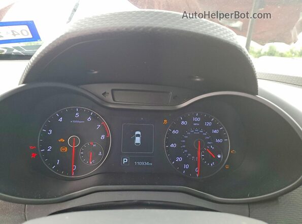 KMHTC6AE2GU291732 2016 HYUNDAI VELOSTER Red Սարքավորումների վահանակի տեսք