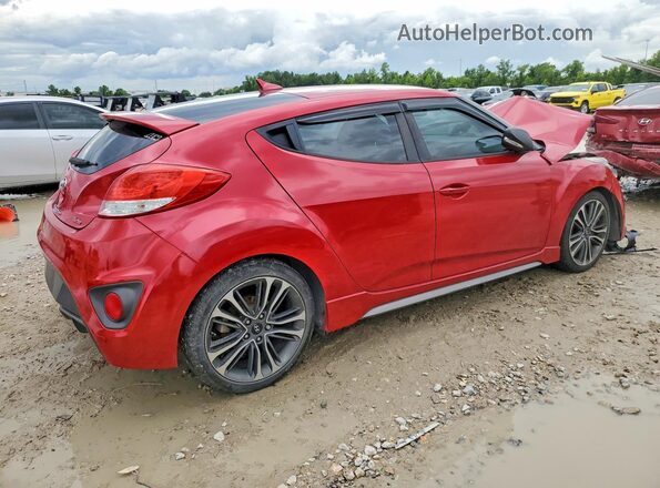 KMHTC6AE2GU291732 2016 HYUNDAI VELOSTER Red Հետևի աջ