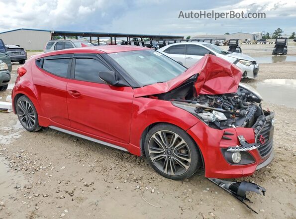 KMHTC6AE2GU291732 2016 HYUNDAI VELOSTER Red Առջևի աջ