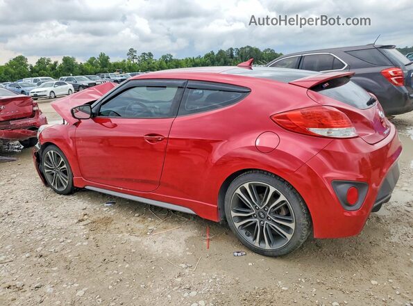 KMHTC6AE2GU291732 2016 HYUNDAI VELOSTER Red Հետևի ձախ