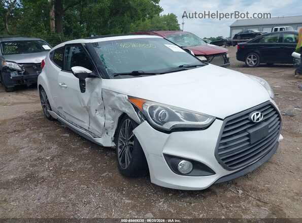 KMHTC6AE2GU294209 2016 HYUNDAI VELOSTER White Դիմացի տեսք