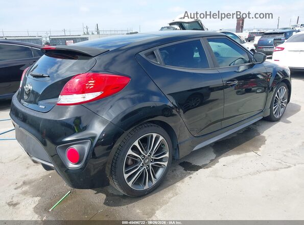KMHTC6AE2HU318820 2017 HYUNDAI VELOSTER Black Հետևի աջ