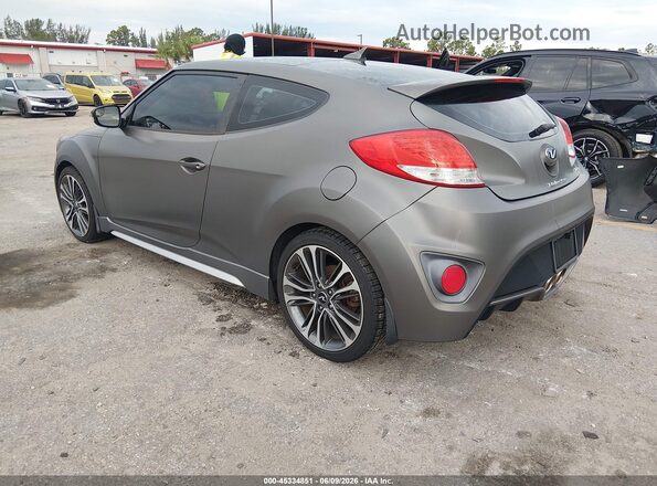 KMHTC6AE3GU265639 2016 HYUNDAI VELOSTER Gray 