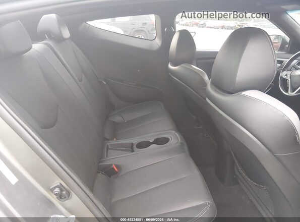 KMHTC6AE3GU265639 2016 HYUNDAI VELOSTER Gray 