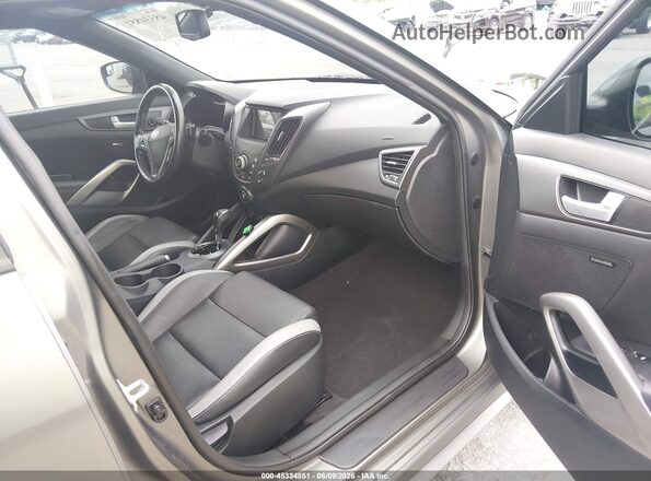 KMHTC6AE3GU265639 2016 HYUNDAI VELOSTER Gray 