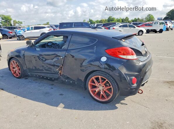 KMHTC6AE3GU265835 2016 HYUNDAI VELOSTER Black 