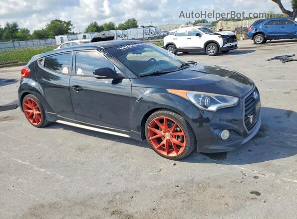 KMHTC6AE3GU265835 2016 HYUNDAI VELOSTER Black 