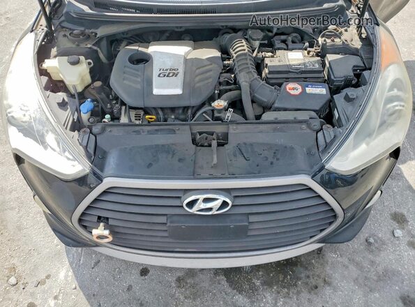 KMHTC6AE3GU265835 2016 HYUNDAI VELOSTER Black 