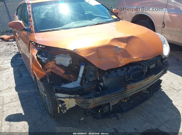 KMHTC6AE3GU285938 2016 HYUNDAI VELOSTER Orange Դիմացի տեսք