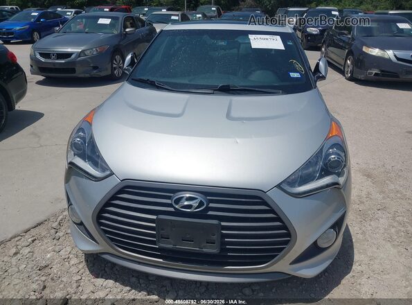 KMHTC6AE4GU257131 2016 HYUNDAI VELOSTER Silver Vista frontal