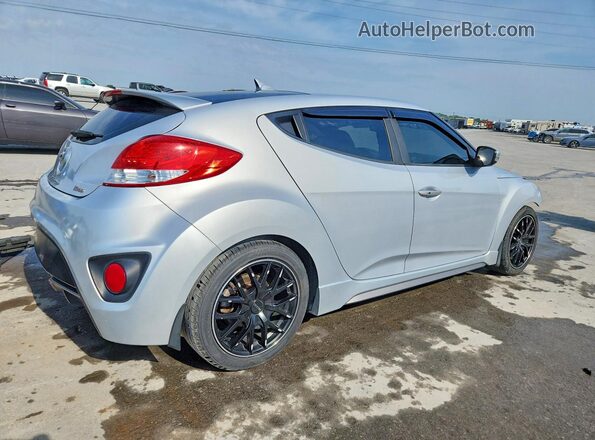 KMHTC6AE4GU300494 2016 HYUNDAI VELOSTER Silver უკანა მარჯვენა