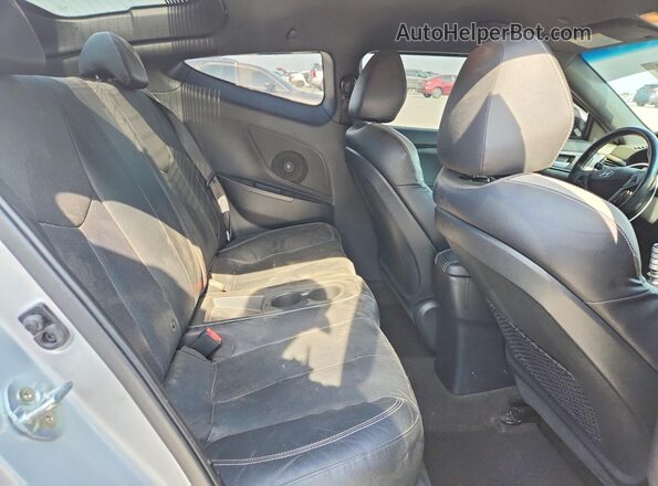 KMHTC6AE4GU300494 2016 HYUNDAI VELOSTER Silver უკანა სალონის ხედი