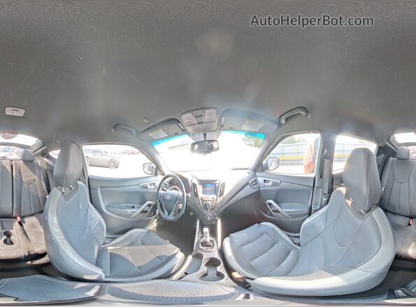 KMHTC6AE4GU300494 2016 HYUNDAI VELOSTER Silver 