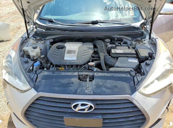 KMHTC6AE5GU263455 2016 HYUNDAI VELOSTER Silver 