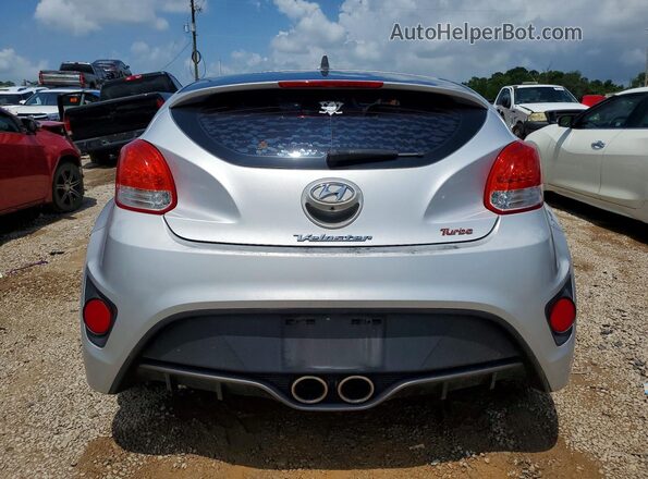 KMHTC6AE5GU263455 2016 HYUNDAI VELOSTER Silver 