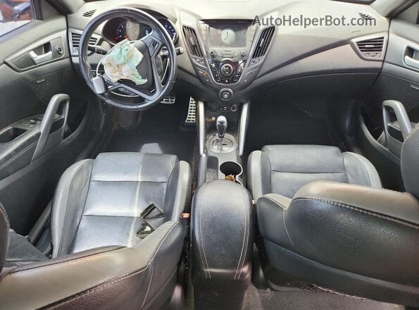KMHTC6AE6GU273184 2016 HYUNDAI VELOSTER Orange Առջևի վահանակի տեսք