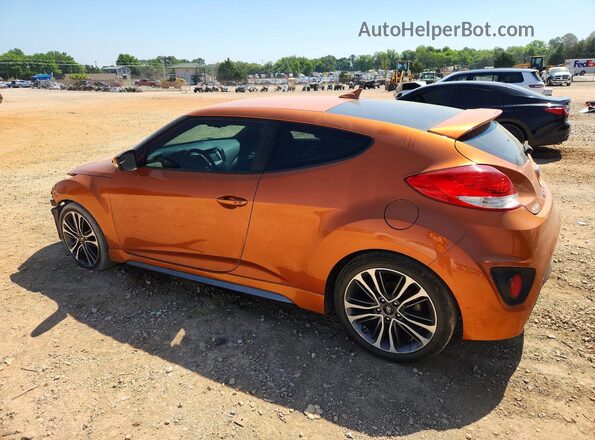 KMHTC6AE6GU295962 2016 HYUNDAI VELOSTER Orange Հետևի ձախ