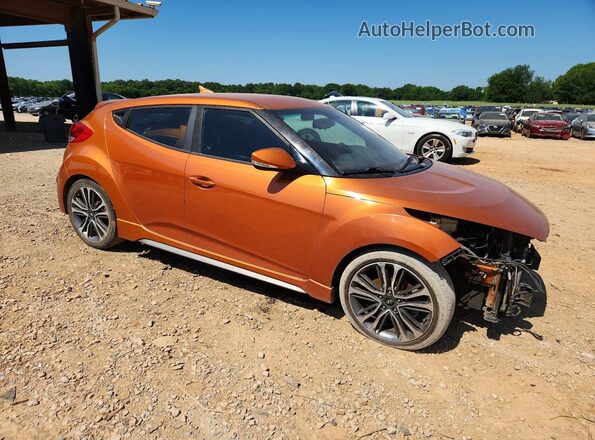 KMHTC6AE6GU295962 2016 HYUNDAI VELOSTER Orange Առջևի աջ