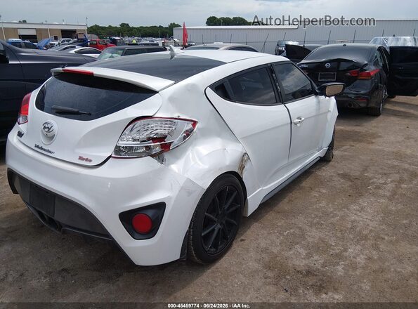 KMHTC6AE8GU248979 2016 HYUNDAI VELOSTER White Tył prawy