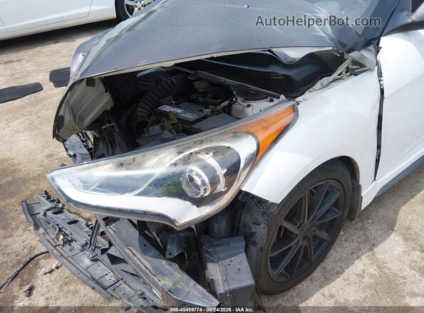 KMHTC6AE8GU248979 2016 HYUNDAI VELOSTER White 