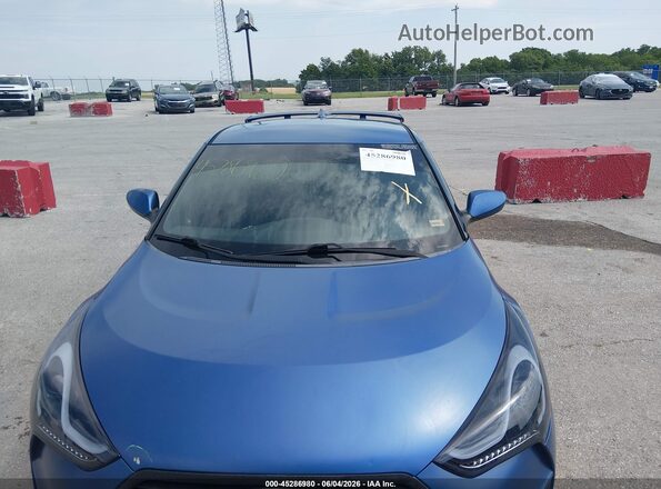 KMHTC6AE8GU264616 2016 HYUNDAI VELOSTER Blue Front view