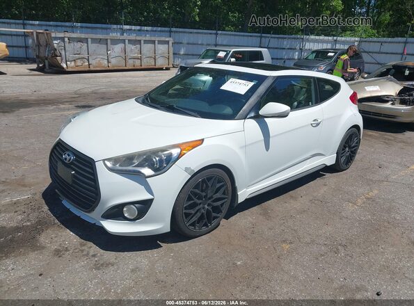KMHTC6AE9GU286737 2016 HYUNDAI VELOSTER Белый Передняя левая четверть