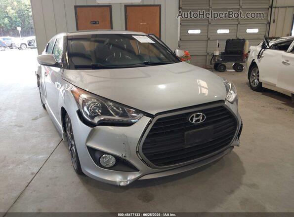 KMHTC6AE9GU292327 2016 HYUNDAI VELOSTER Gray Widok z przodu