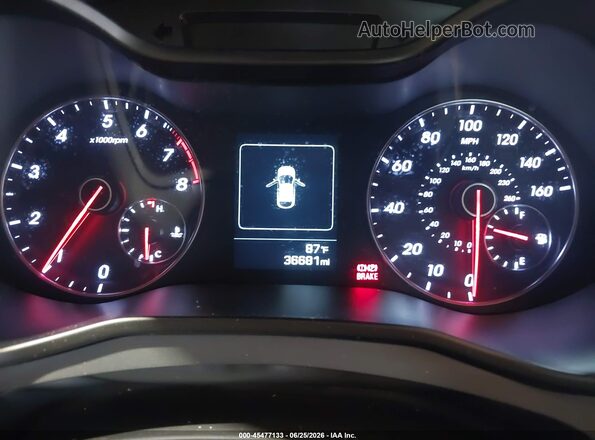 KMHTC6AE9GU292327 2016 HYUNDAI VELOSTER Gray Widok tylnych siedzeń