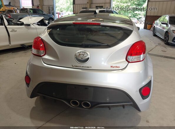 KMHTC6AE9GU292327 2016 HYUNDAI VELOSTER Gray 