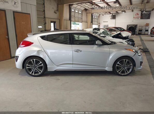 KMHTC6AE9GU292327 2016 HYUNDAI VELOSTER Gray Widok wnętrza z tyłu